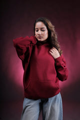 Personalised Photo Outline Embroidery Oversized Hoodie