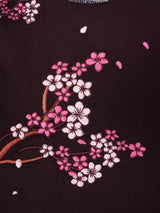 Sakura Embroidered Polo T-Shirt