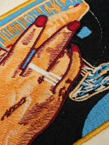 Cocktail 2.0 Embroidered Oversized T-Shirt