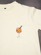 Glass 2 Embroidered Oversized T-Shirt