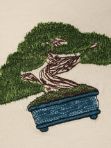 Bonsai Ziki Embroidered Oversized T-Shirt