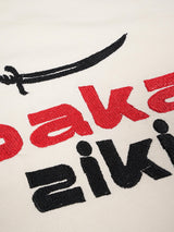 Baka Ziki Embroidered Oversized T-Shirt