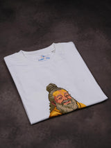 Premanandji Maharaj Embroidery Oversized T-Shirt