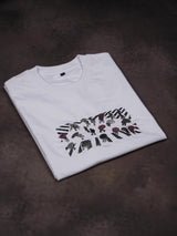 Crossing Embroidered Oversized T-Shirt