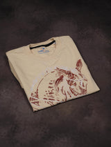 Horse Embroidered Oversized T-Shirt