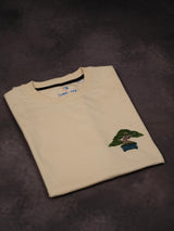 Bonsai Ziki Embroidered Oversized T-Shirt