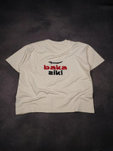 Baka Ziki Embroidered Oversized T-Shirt