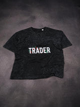 Trader Embroidered Oversized T-Shirt