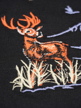 Nature Embroidered Oversized T-Shirt
