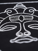Adiyogi Embroidered Oversized T-Shirt