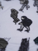 Crossing Embroidered Oversized T-Shirt