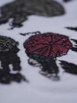 Crossing Embroidered Oversized T-Shirt