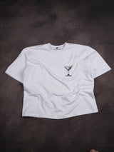 Glass Embroidered Oversized T-Shirt
