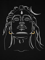 Shiva Embroidered Oversized T-Shirt