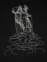 Gravis Embroidered Oversized T-Shirt