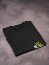 Palm Tree Embroidered Oversized T-Shirt