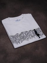 Crowd Embroidered Oversized T-Shirt