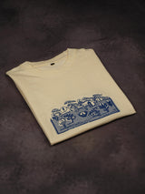 Garden of Delights Embroidered Oversized T-Shirt