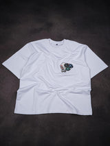 Cards Embroidered Oversized T-Shirt
