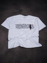 Crowd Embroidered Oversized T-Shirt
