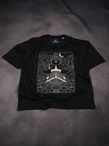 Adiyogi Embroidered Oversized T-Shirt
