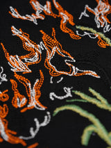 Flowers for You Embroidered Oversized T-Shirt