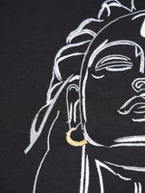 Shiva Embroidered Oversized T-Shirt
