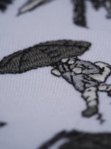 Crossing Embroidered Oversized T-Shirt