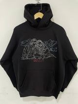 Personalised Photo Outline Embroidery Oversized Hoodie