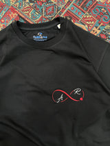 Custom Name Initials Embroidery Oversize T-Shirt